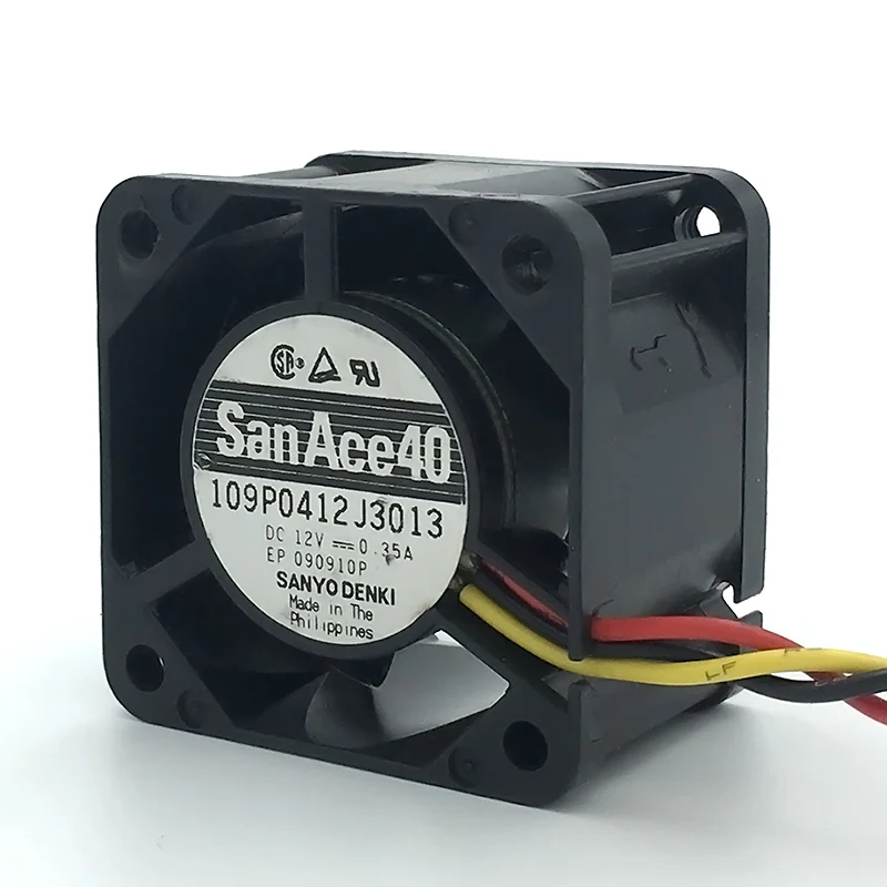 Новый вентилятор для сервера San Ace 40 4 см 4028 дюйма 40*40*28 мм 12 В А охлаждающий
