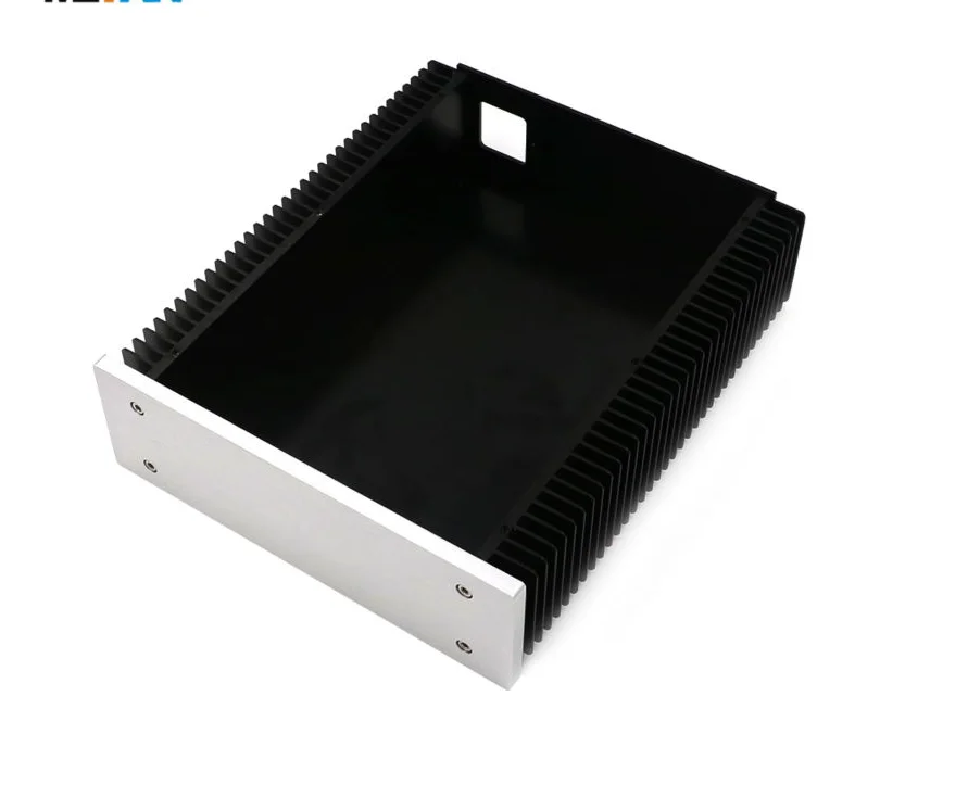 2107 Full Aluminum Power Amplifier Enclosure Headphone Amp Preamp Case Size 212 70 257mm