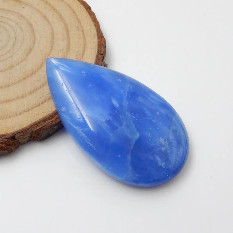 Продажа 1 шт. капельная синяя яшма кабошон для самостоятельного изготовления
