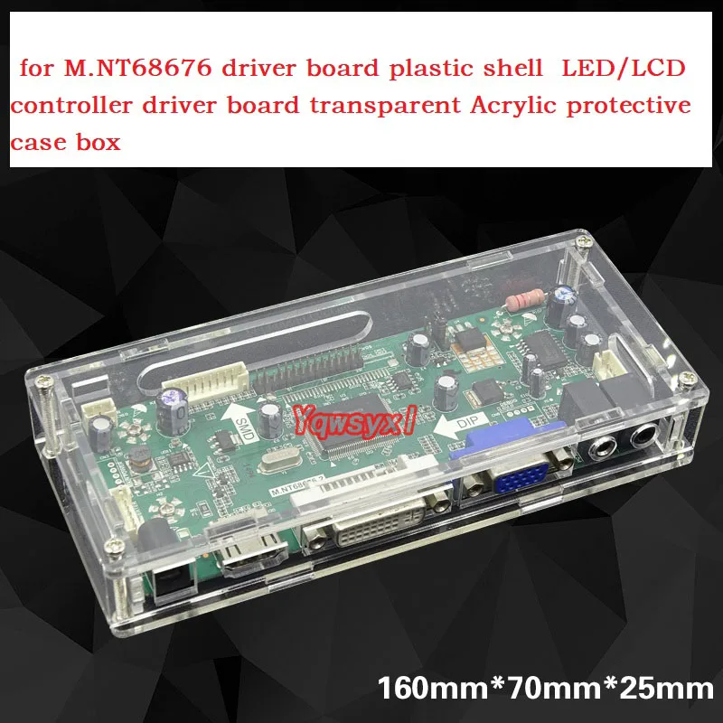 Плата драйвера Yqwsyxl для M.NT68676 пластиковый корпус плата контроллера LED/LCD