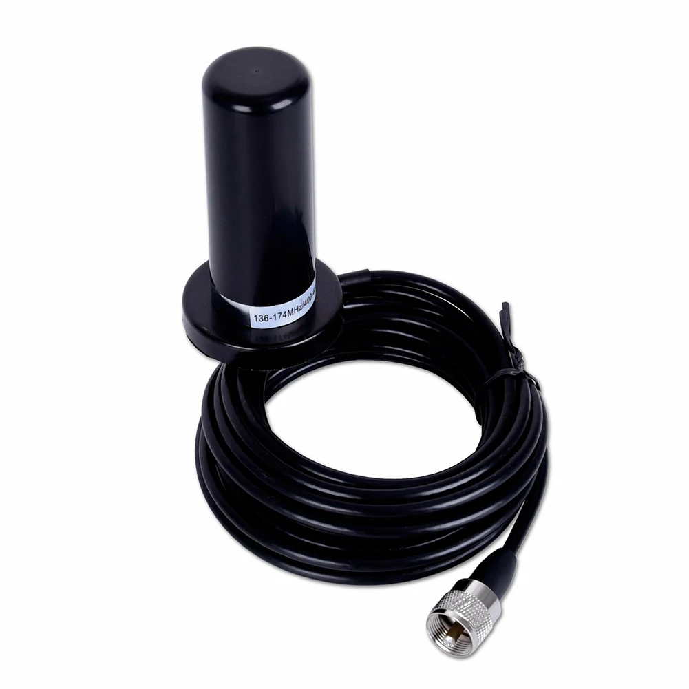 Universal da Dupla-faixa da Antena do Carro Magnético da Frequência Ultraelevada da Montagem para o Rádio Móvel do Carro Antena Conjunto 6 Antena universal da dupla-faixa da antena do