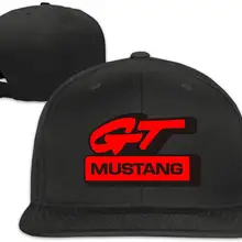 Женская Mustang_GT-Red Кепка с плоским козырьком, Регулируемая Кепка в уличном стиле