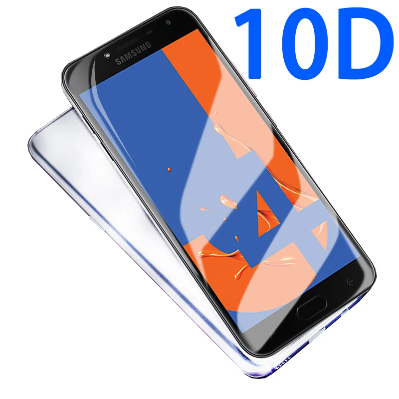 10D защита из закаленного стекла для samsung Galaxy J4 Plus j2prime J2 Pro J5 Prime J3 защитная пленка на весь экран