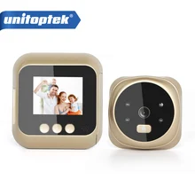 2,4-дюймовый цифровой дверной звонок цветной ЖК-экран 135 градусов видео глазок зритель дверной звонок открытый дверной