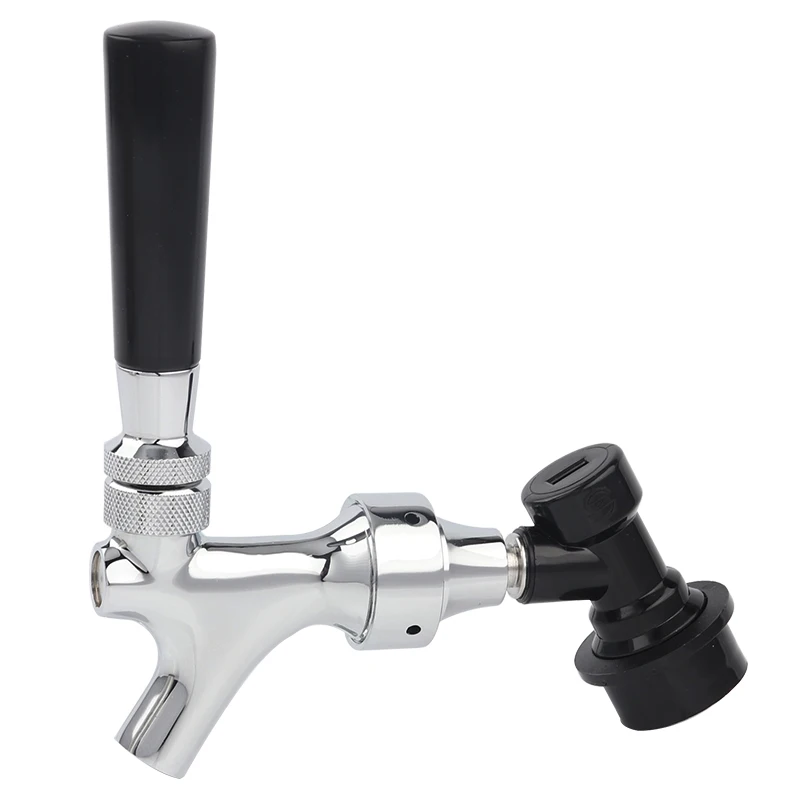 beer tap kit Регулируемый пивной кран и Разливное пиво хвостовик хромированный кран покрытие с отсоединение шарикового фиксатора жидкость для домашнего пивоварения термос Cornelius keg - Цвет: beer tap kit