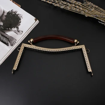 

1PC Metal Frame Clasp Lock For Sewing Coin Purse Bag Accessories DIY 20.5cm 23GE