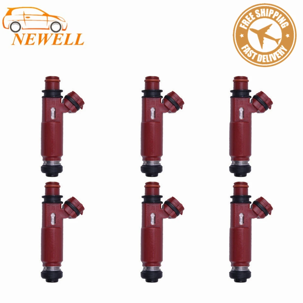 6x 195500-3970 MD357267 топливный инжектор для Mitsubishi Pajero 3.5L V6 2001~ 2002