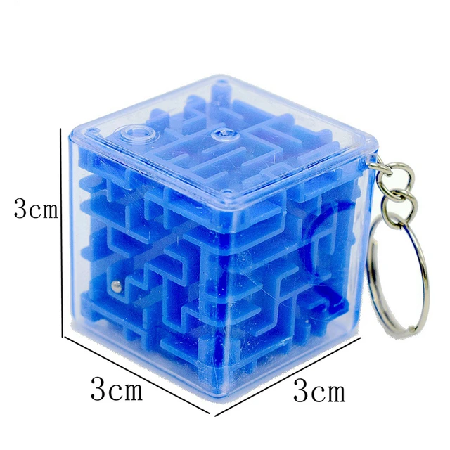 Mashin Petite Labyrinthe, Cube Labyrinthe Puzzle 3D pour Les Enfants