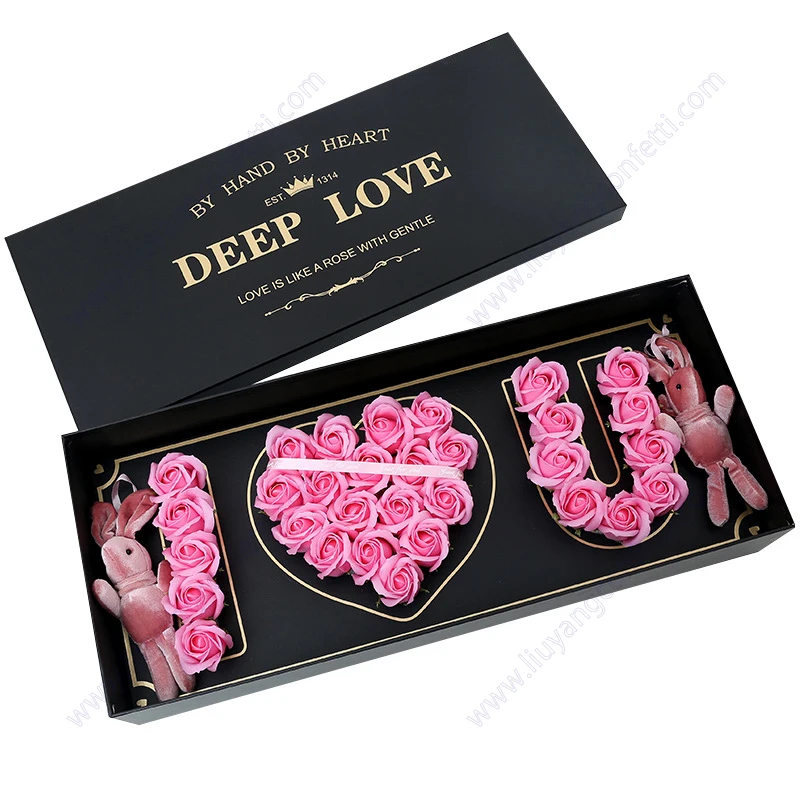 

Мать съемки посвященной дню Святого Валентина Розового коробка Цвет искусственный цветок Рождественский венок, Декор для дома Свадебная п...