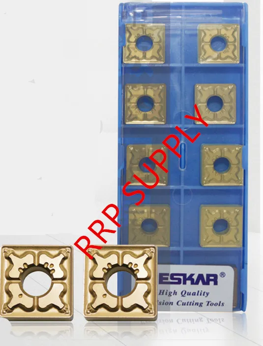 10 шт SNMG120408-TM LF9018 карбидные вставки CVD покрытие для резки стали и чугуна Рабочий