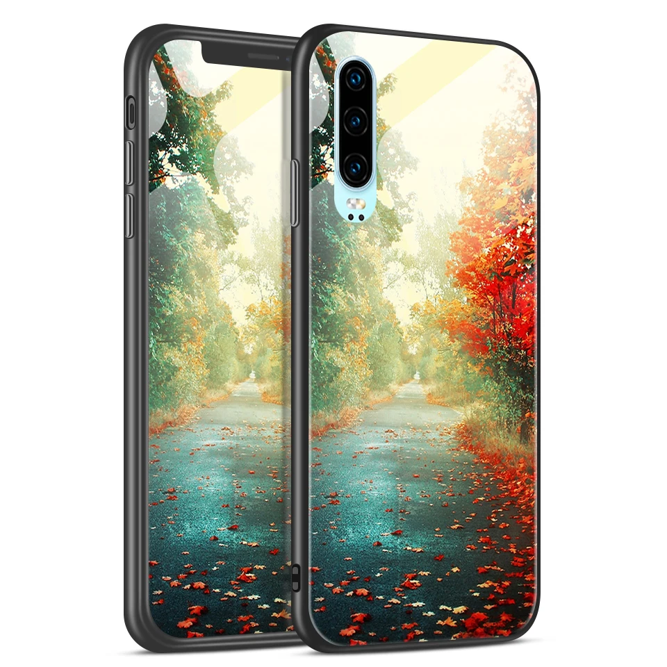 Чехол для телефона huawei P30 Lite Pro закаленное стекло чехол для huawei ELE VOG MAR L29 L04 LX1 P30Pro роскошный противоударный жесткий чехол - Цвет: H111