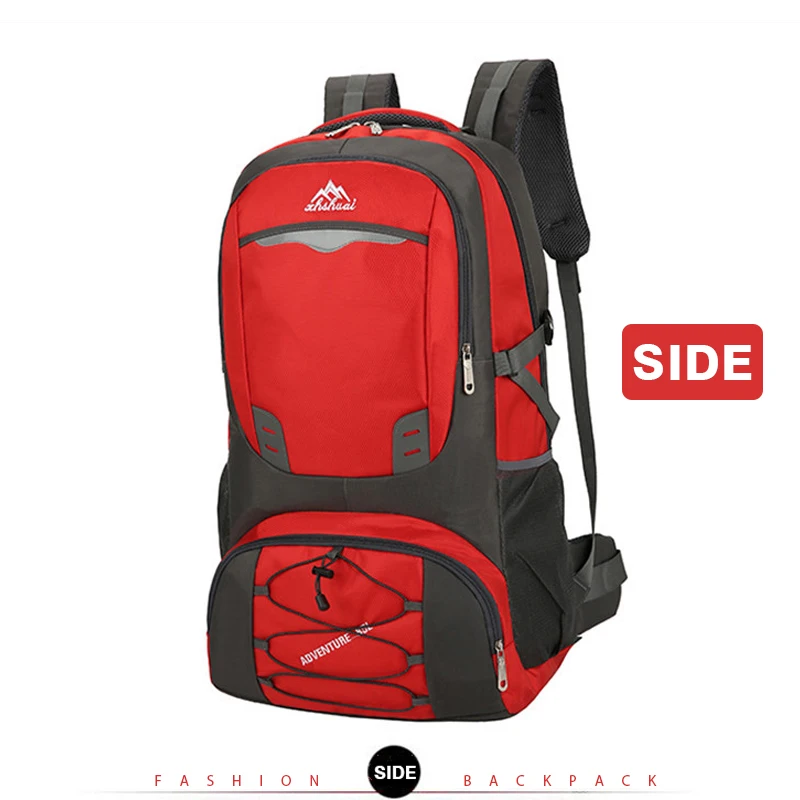 Multi Pockets 50L Capacity Outdoor Sports Bag Waterproof Climbing Backpack Camping Hiking Backpack Women Trekking Bag Men mountaineering backpack