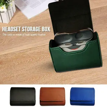 

Leather Protective Case DustProof Cover Protector for SONY WF-1000XM3 Earphones 95AF