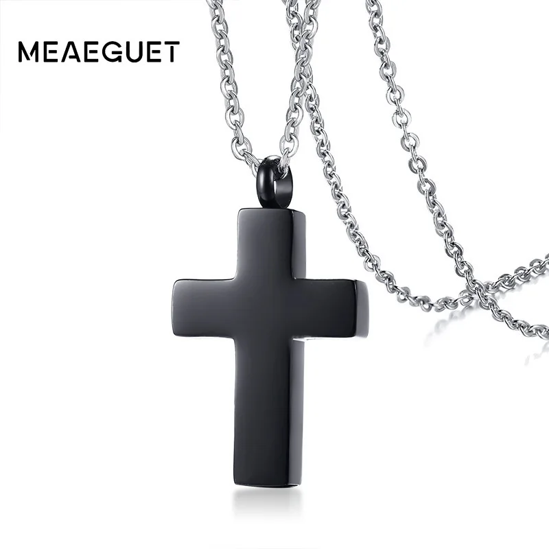 Ожерелье мужское из нержавеющей стали с подвеской в виде капсулы|Ожерелья