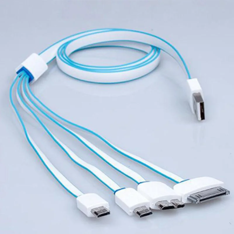 Многофункциональный зарядный кабель 4 в 1 Универсальный Usb|Кабели для мобильных
