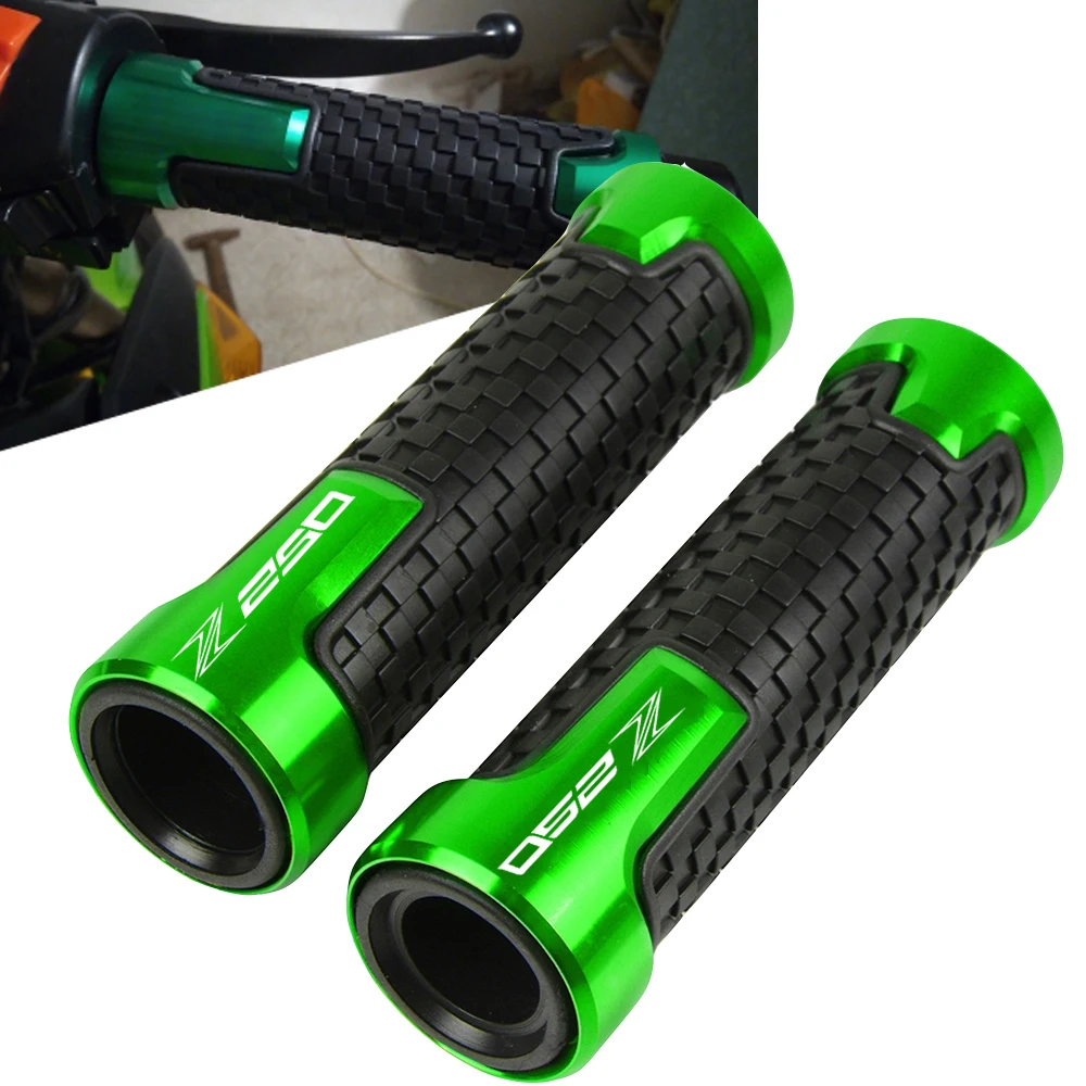 7/8 ''22 мм мотоцикл ручками мотоцикл руль заканчивается для Kawasaki Z250 Z 250 Z-250 2008- 2009 2010 2011