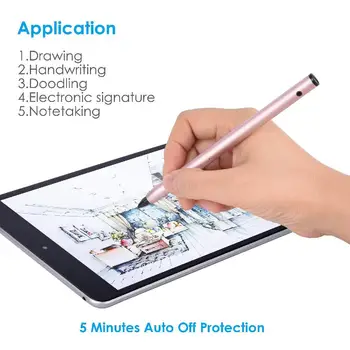 

Universal Active Stylus Pen for Xiaomi Huawei Samsung IPhone Tablet Smart Touch Pencil for Apple IPad Only for Capacitive Screen