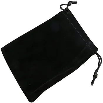 

Black Velvet Cloth Jewelry Pouches Drawstring Bags Christmas Candy Gift Bag Velvet bag Jewelry Packing Velvet Drawstring Pouches