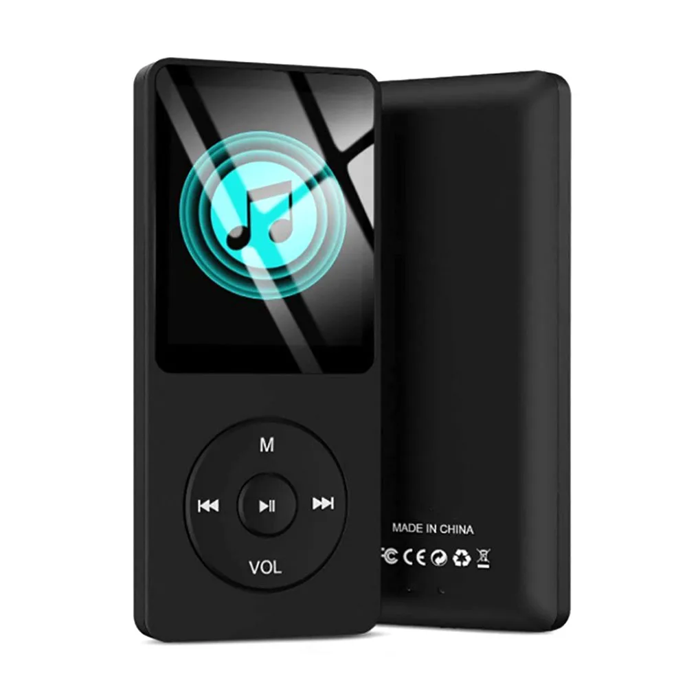 spotify mp3 player 16G Hi-Fi Bluetooth MP3 Player Portable FM Radio Mini LoudSpeaker with 1.8 Inch Screen Support TF Card Video E-book Recording microsoft zune