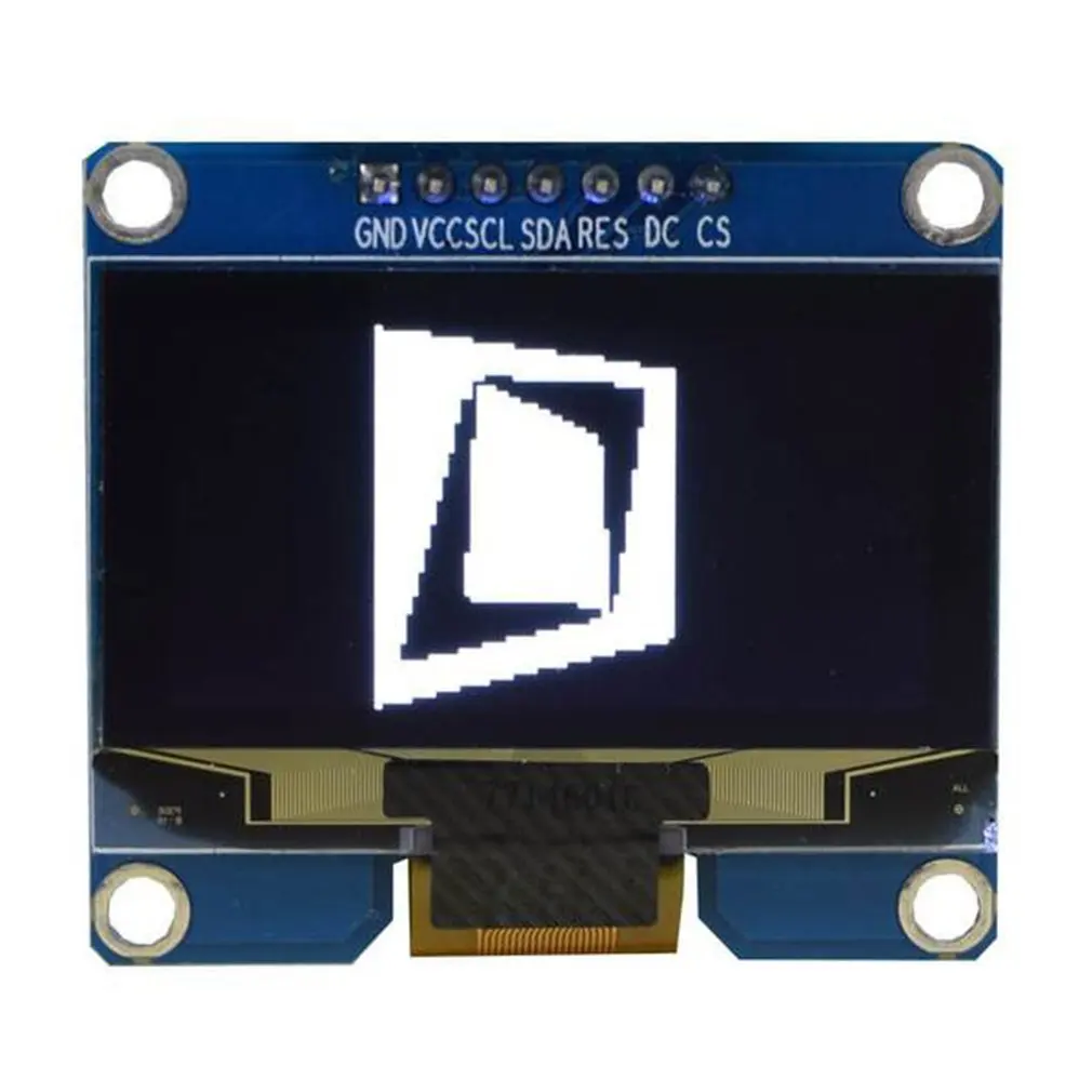 Ips 1,54 дюймов 5/7 Pin OLED дисплей экран модуль платы 128x64 SPD0301 Привод IC интерфейс igc белый/синий/желтый