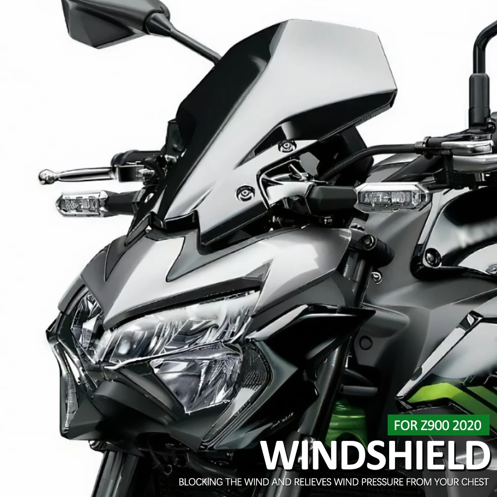 Fit For KAWASAKI Z900 Z 900 Z650 Motorcycle Accessories Sports WindScreen Windshield Visor Deflector motorcycle windshield