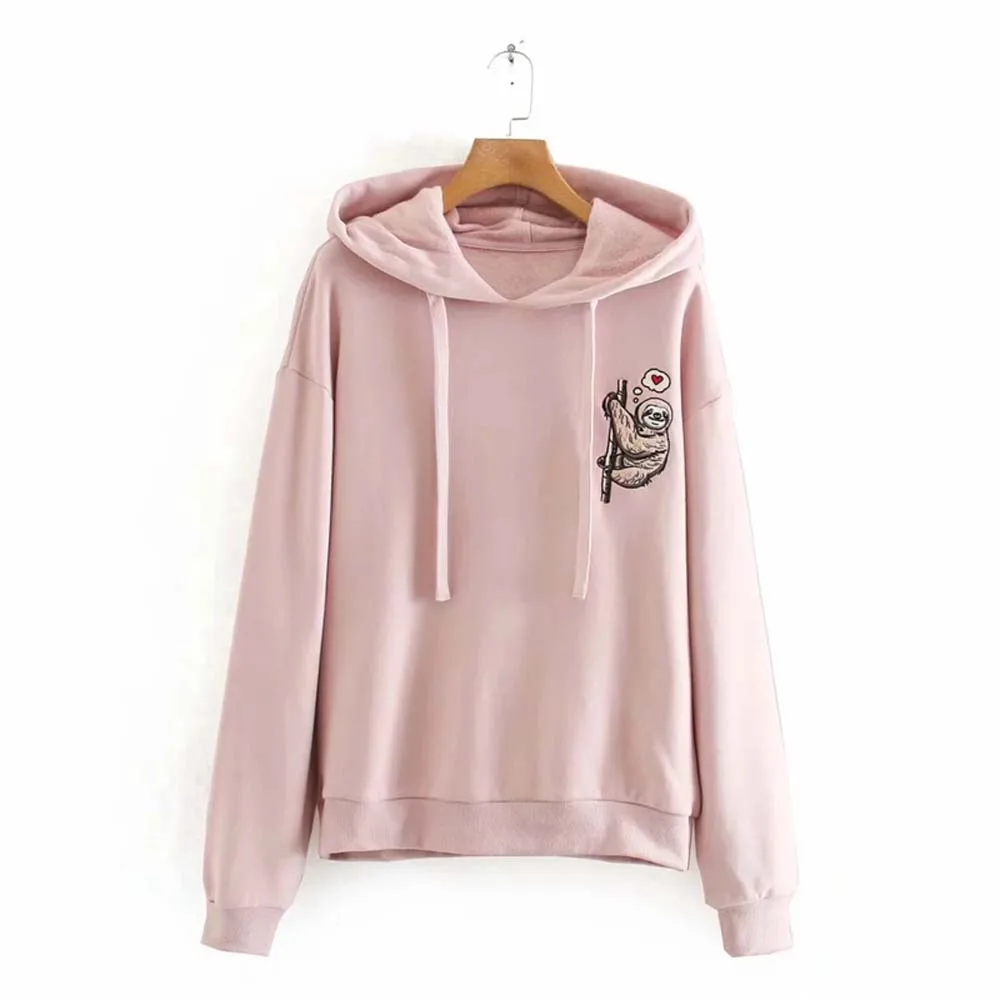 Autumn Winter Women Hoodie Long Sleeve O Neck Ladies Sweatshirt Casual Loose Womens Hoodies Pullover Women Plue Size