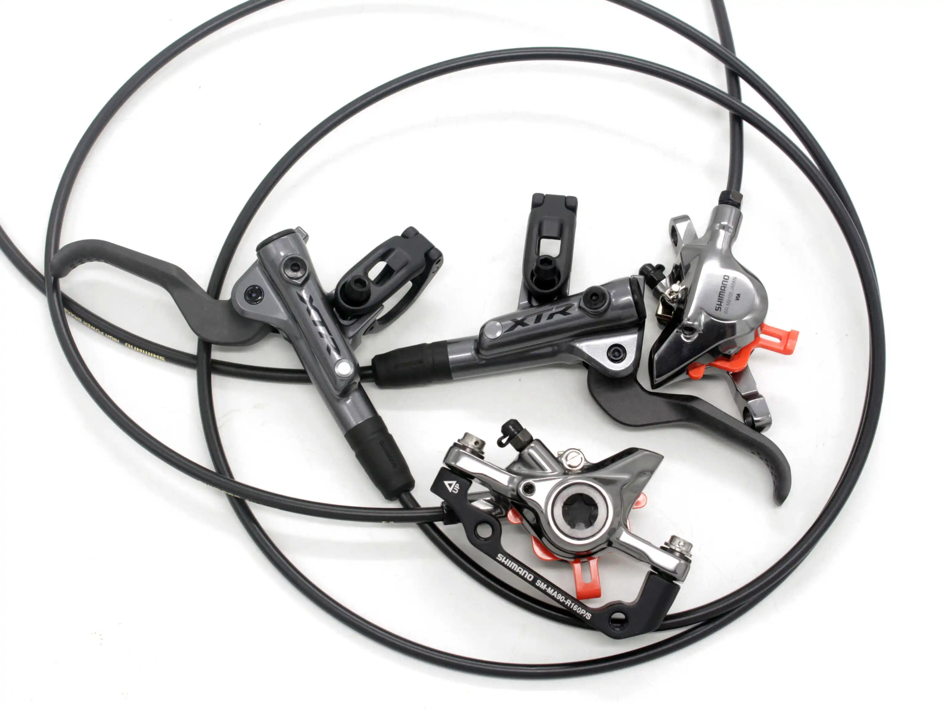 Комплект тормозов MTB диск Shimano XTR BR M9100 ICE-TECH Links& Rechts 900/1600 миллиметров XTR Rem
