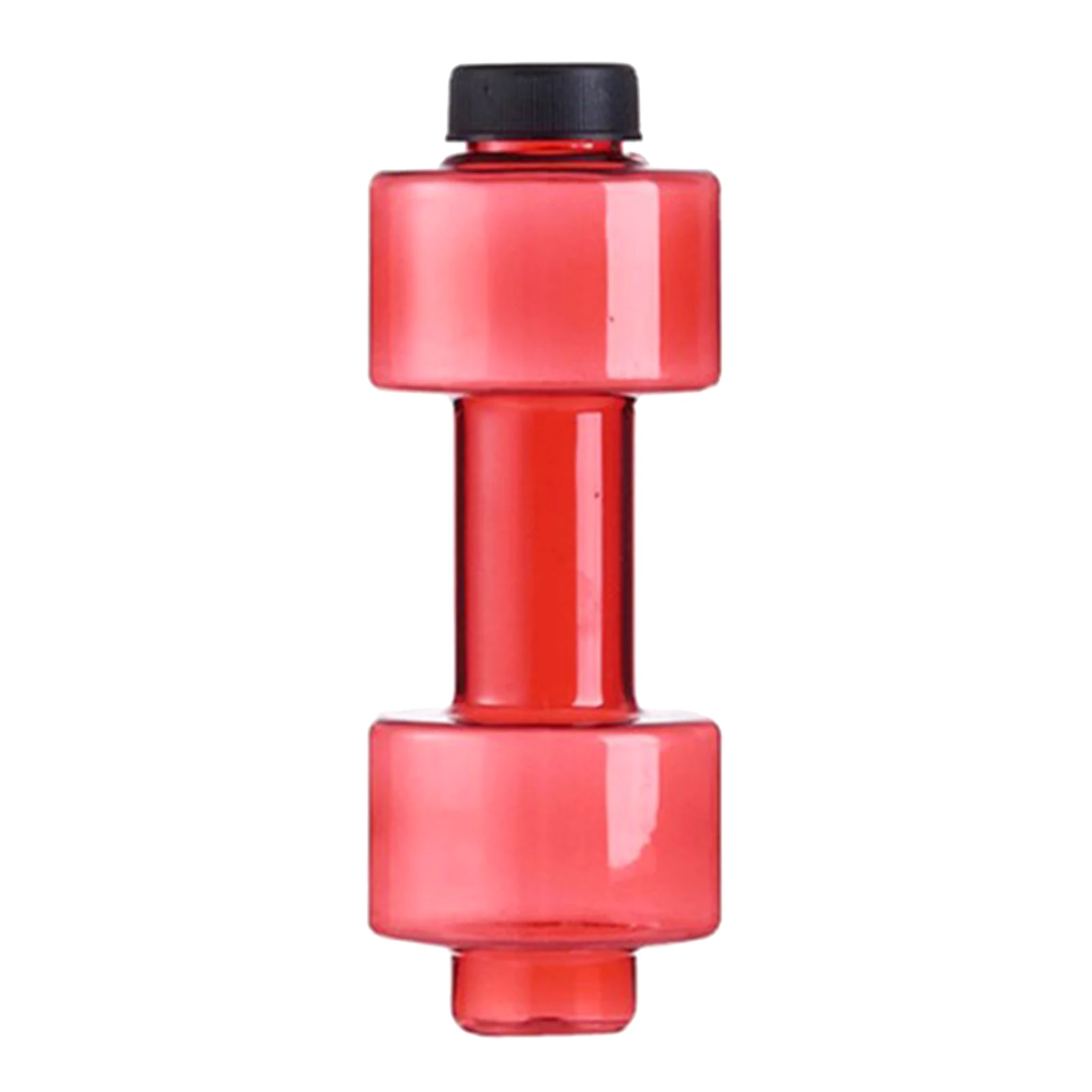 Portable Plastic Water Bottle Dumbbell Kettle for Fitness Outdoor Camping