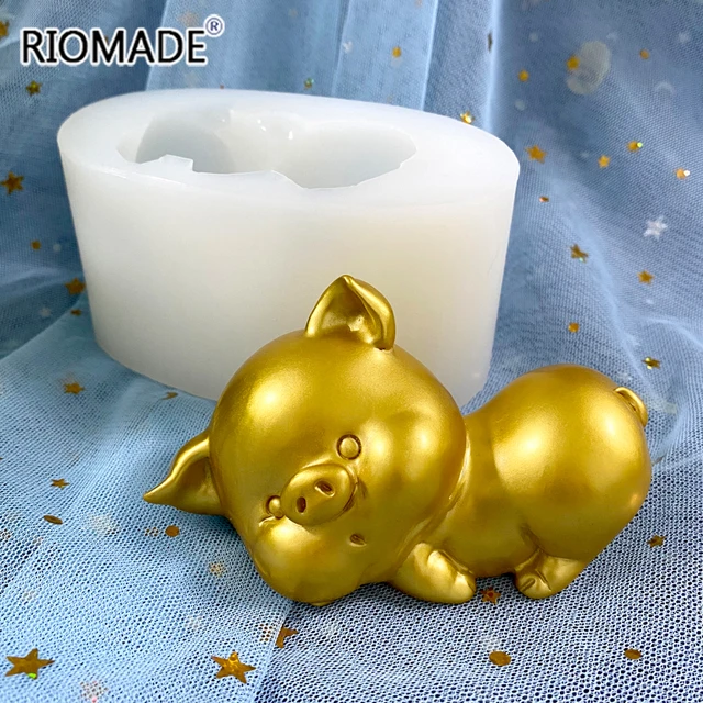 Kawaii Piggy Candle Mold Pig Candle Silicone Molds for Candle Making Candle  Craft Mold Soap Mold Resin Molds Baking Molds 