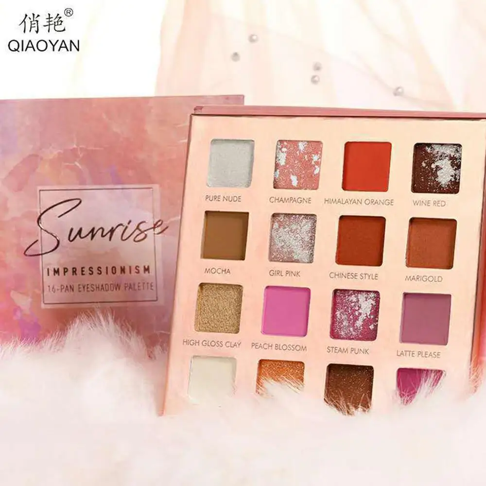 

Waterproof Long Lasting Smudge Eyeshadow Palette Colorful Matte Shine Beauty Cosmetic Makeup Eyeshadow Palette