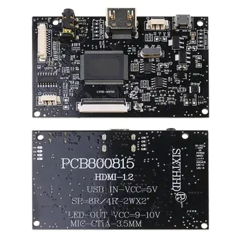 

Hdmi+AUdio 40Pin LCD Driver Controller Board Kit for Panel EJ070NA02 1024x768