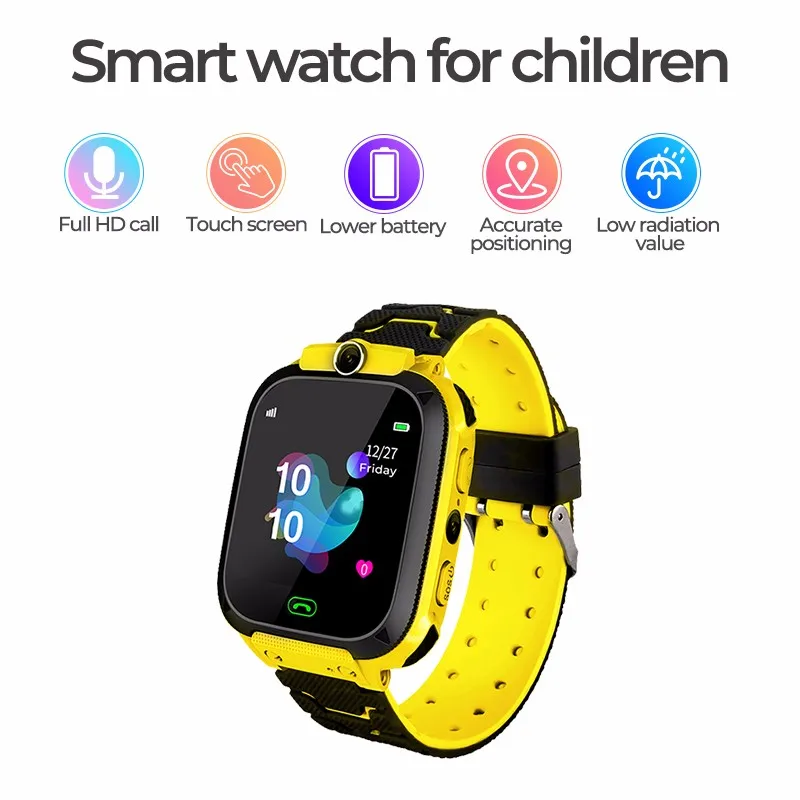 

kids watches call Kids Smart Watch for children SOS Waterproof Smartwatch Clock SIM Card Location Tracker child watch boy girls