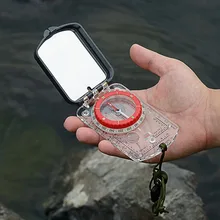 NatureHike светящийся Компас с зеркалом светодиодный светильник прочный Анти-шок стабильный водонепроницаемый походный альпинистский многофункциональный компас