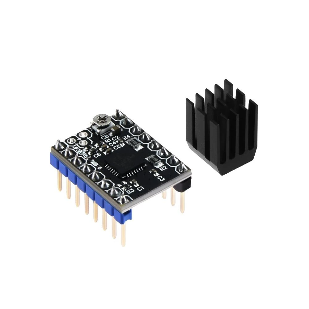 5 шт. TMC2208 шаговый двигатель бесшумный драйвер Stepstick Замена TMC2100 драйвер с керамической отверткой для SKR V1.3 плата контроллера