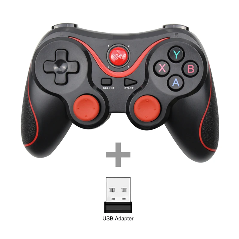 Support Bluetooth T3/X3 Wireless Joystick Gamepad PC Game Controller Gaming Remote Control For Win 7/8/10 For Smart Phone/TV Box 