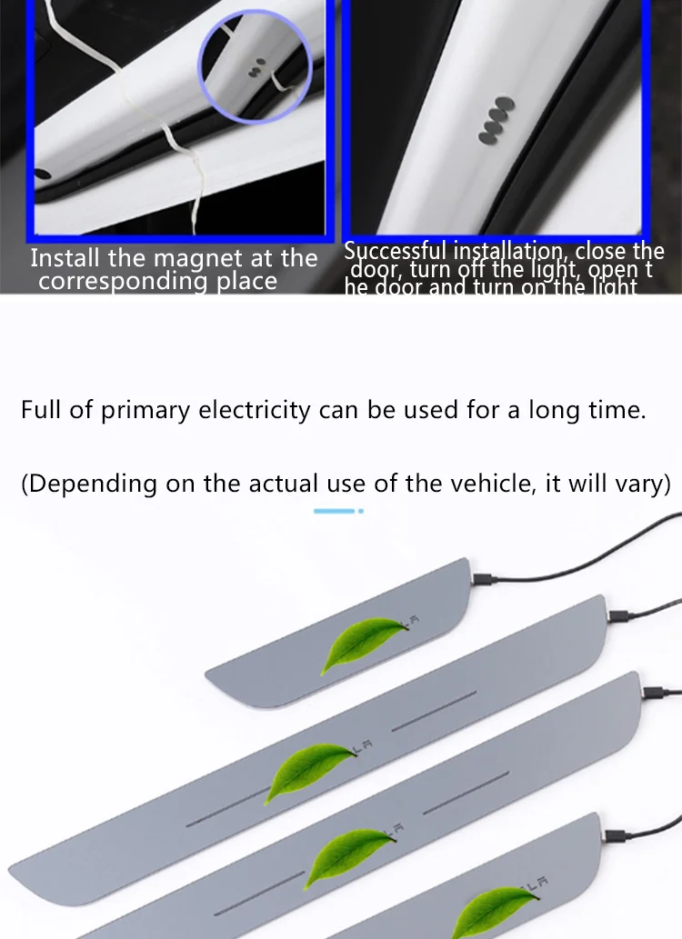 Подходит для Tesla model3 Добро пожаловать педаль порог светодиодный Добро пожаловать педаль с лампой украшения