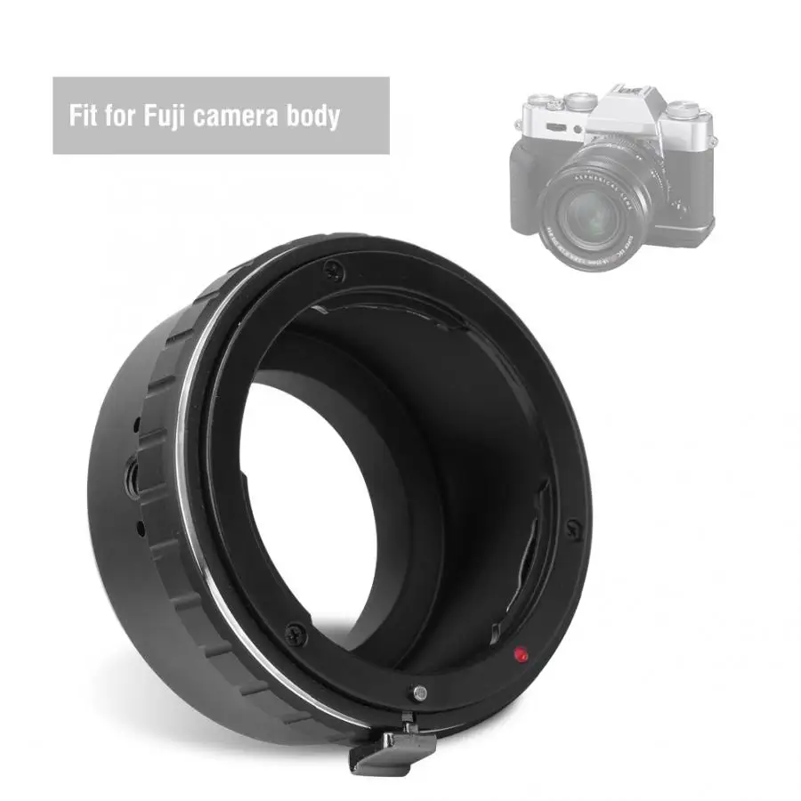 Металлический держатель объектива с ручным фокусом для объектива Nikon AI Крепление объектива подходит для Fuji FX беззеркальная камера