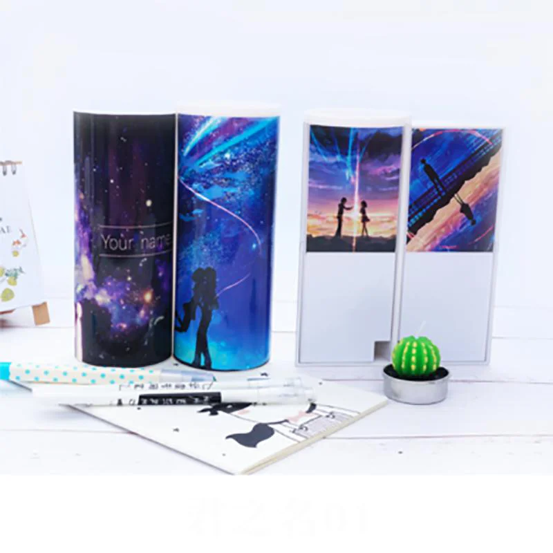 Sunset Glow NBX Kawaii Единорог Карандаш Чехол канцелярские принадлежности, школьные принадлежности для девочек креативный доски Карандаш Чехол с компонентами по хорошей цене ручка-калькулятор коробка - Цвет: Sunset Glow