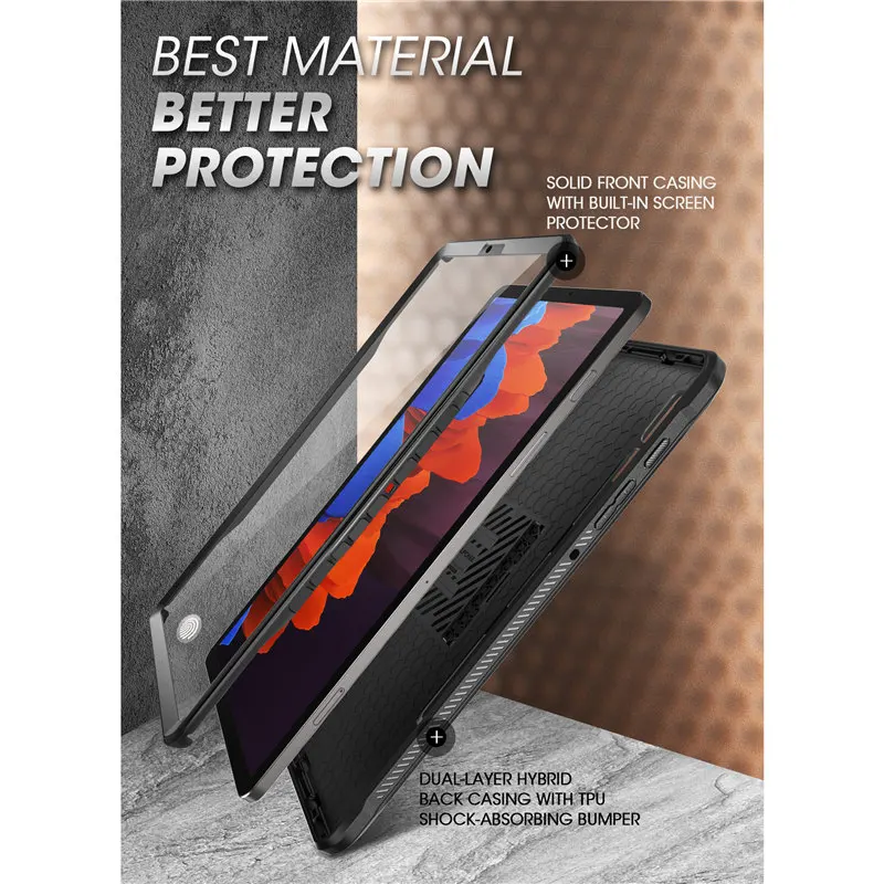 Supcase ub Pro Capa Robusta com Protetor de Tela Embutido Capa para Samsung Galaxy Tab s7 Plus Samsung s8 Plus 2023 2023 124 Polegadas - Imagem 6