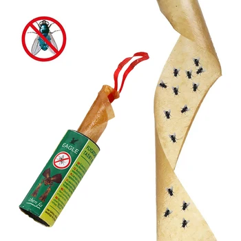 

4/16/20/32 Pesticide Sticker Fly Insect Bug Rolls Mosquito Killer Catchers Tapes for Household Bedroom Protection