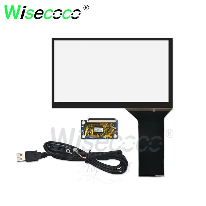 Wisecoco 7 дюймов ips сенсорный ЖК дисплей 1280*800 экран для raspberry pi N070ICG-LD1 с HDMI+ VGA+ 2AV драйвер платы - Цвет: capacitive touch
