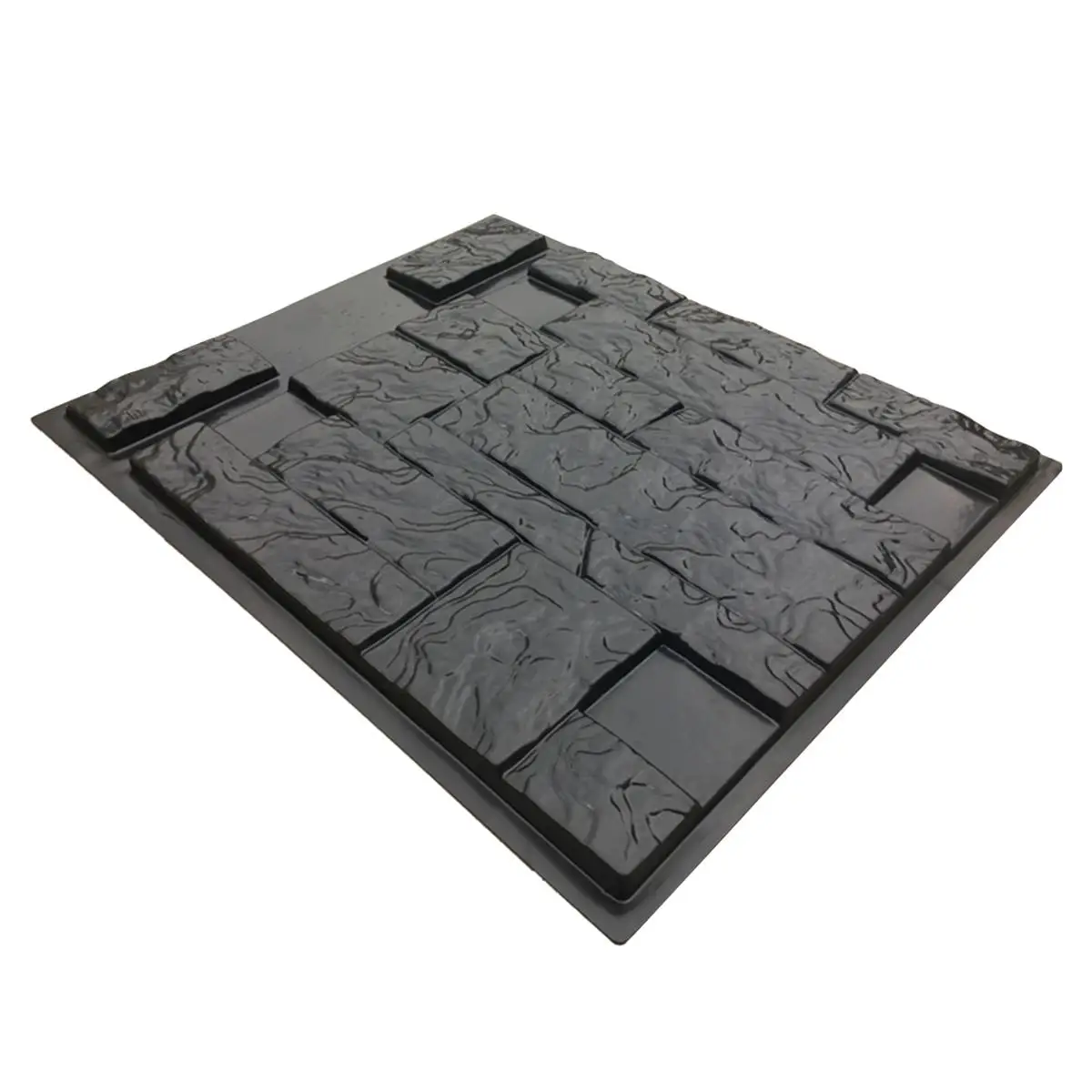 65*55cm 3D Plastic Brick mold wall Concrete Molds Cement Tile Panels Mould Wall Art Decorative