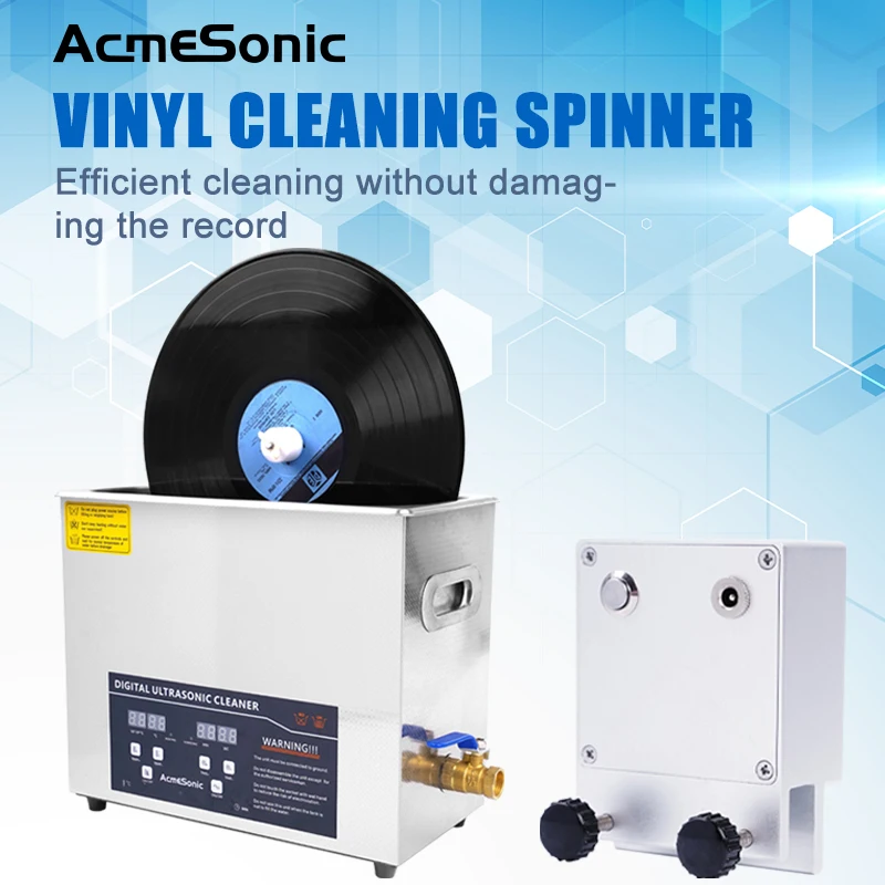 free shopping!!!- ACCUSONIC Ultrasonic Cleaning Machine Convenient
Record Cleaning Vinyl Record Combination Of C630 And Record Cleaning
Machine