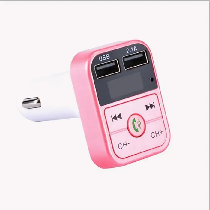 Автомобильные Хэндс фри Беспроводной Bluetooth FM передатчик ЖК-дисплей MP3 MP3/игрок WMA USB 0C-60C