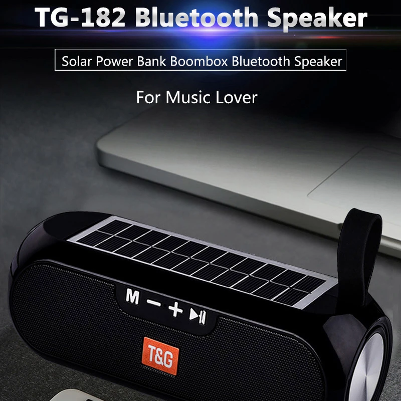 Zk40 Dropshipping Portable Solar Charging Speaker Wireless Bluetooth Stereo Music Box Solar Boombox Waterproof Usb Aux Fm Radio Portable Speakers Aliexpress