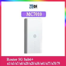 ZTE – routeur d'extérieur MC7010 5G Sub6 + 4G LTE 5G NR NSA + SA Qualcomm SDX55M, plate forme n1/n3/n7/n8/n20/n28/n38/n41/n77/n78, Original/79