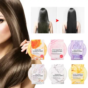 

Handmade Fragrant Hair Wash Soap Oil Control Shampoo Soap Without Silicone Oil Hair Care Soap Base