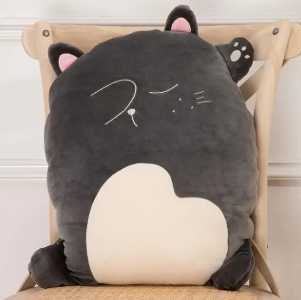 45cm cute dinosaur plush animal panda pig lion fox plush toy Toys For Children Girl Pillow Birthday Gifts - Цвет: Синий