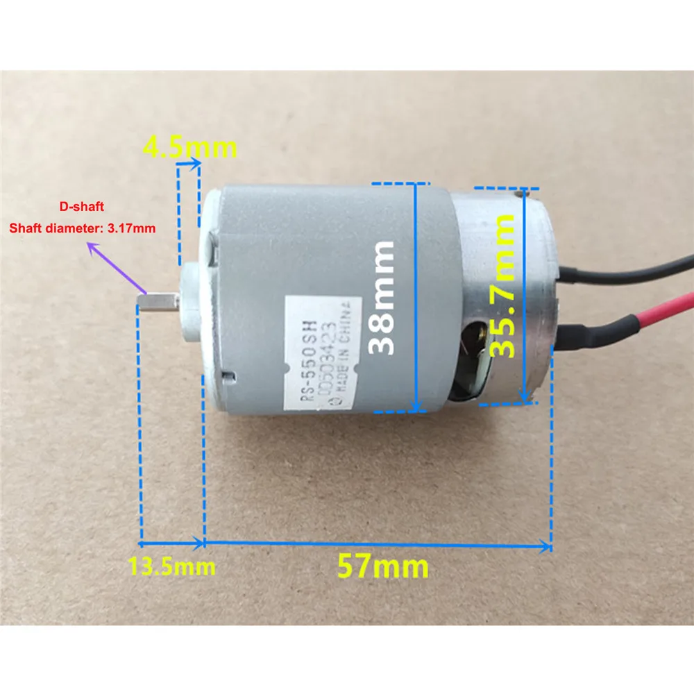 高速 6 V 12 V Dc モータ交換 Rs 550sh モーター工業用ドリル電気おもちゃの車のモデル修理キットアクセサリー Aliexpress Consumer Electronics