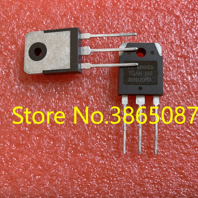 TGAN30N120FD 30N120FD транзистор с питанием от N-channel 10 шт./лот часто используемый инвертор